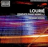 LOURIE:COMPLETE PIANO WORKS 1                      image