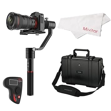 gudsen Moza aire 3 ejes Handheld Gimbal Estabilizador de la cámara ...
