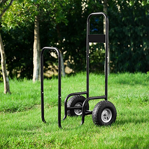 2 Earth+Worth+Firewood+Mover+Hauler+Roller+Black