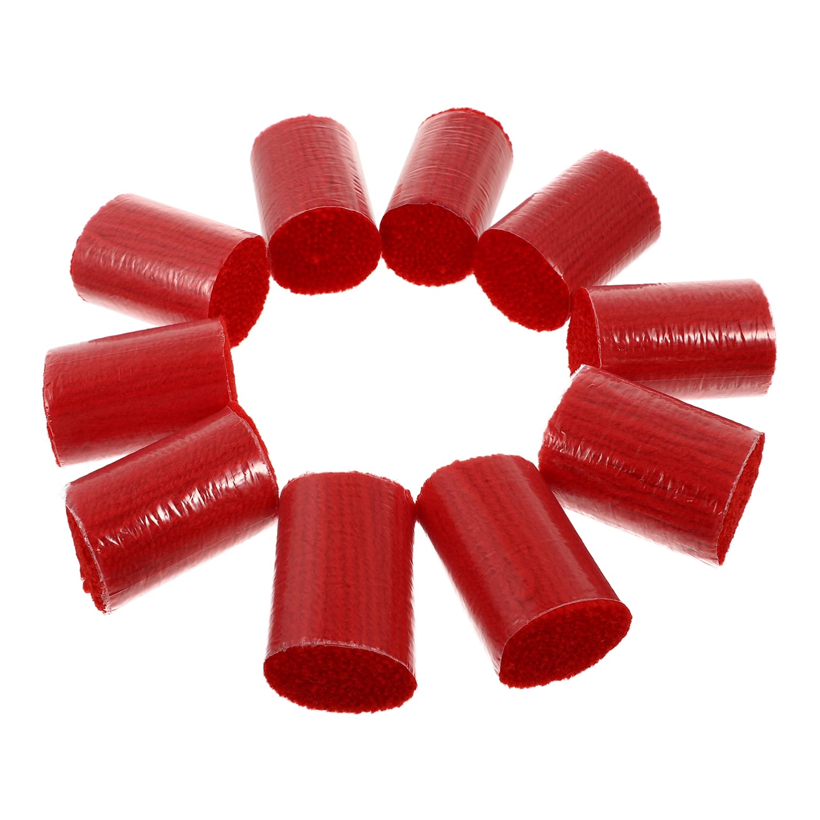 HOMSFOU Woven Rug 10 Rolls Hook Yarn Rug Yarn Sewing Replace Yarn Threads Bundles Rug for DIY Knitting Making Pillowcases Blankets Red Carpet Rug