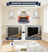 Rustins Quick Dry Radiator Enamel Satin Black 500ml view 6