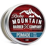 Pomade for Men - 5 oz Tub- Classic Styling Product with Strong Firm Hold for Side Part, Pompadour & Slick Back Looks - High Shine & Easy to Wash Out - Water Based 1