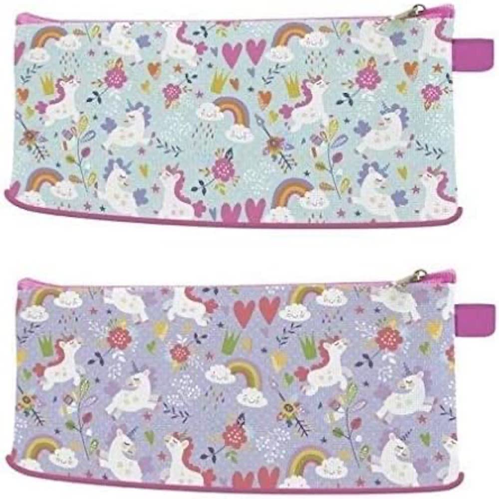 JUST STATIONERY UNICORN PENCIL CASE PK12