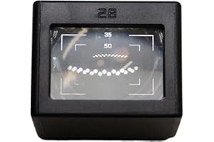 28mm Waist Level Viewfinder - Shoe Foot Position-Adjustable, Retropia Optical Waist Level Viewfinder with 35/50 or 40 Frame L