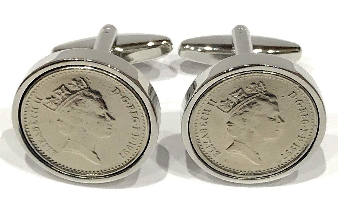 Premium 2000 26th wedding Anniversary 25 year birthday/Anniversary 2000 Coin cufflinks