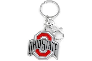 aminco NCAA unisex-adult Ncaa Heavyweight Logo Keychain