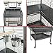 Nova Microdermabrasion 61″/68″ Large Bird Cage Play Top Parrot Cockatiel Parakeet Chinchilla Macaw Cockatoo Cage W/Stand Perch Pet Supplies (61″)thumb 2