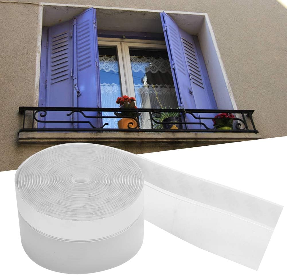 16 Feet Self-Adhesive Sealing Strip Weatherproofing Garage Door Seals Transparent Weather Stripping Sound Insulation Dust Prevention Sealants(#3) - Image 4