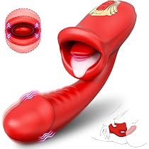 Amazon.com: Tongue Rose Sex Toy Realistic Dildo Vibrators, 3 in 1 ...