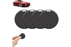 YOIAR Safe Sync GPS Tracker, Safesync GPS Tracker, Real-Time Location Tracker with Magnetic Case, GPS Anti-Lost Tracker, for Vehicles, Cars, Trucks (4Black)