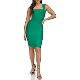 Siena Womens Badage Knit Corset Bodycon Mini Dress