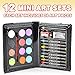 ArtCreativity Mini Art Sets for Kids- Pack of 12-23-Piece Kits with Watercolors, Crayons, Paint Brush & More- Fun Art Supplies, Paint Party Favors for Girls and Boys, Goody Bag Fillers, Carnival Prize