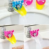 HeroNeo Crab Faucet Extender for Kids Bathroom Sink Tap Extension Plastic view 2