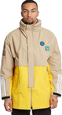 adidas yellow coat