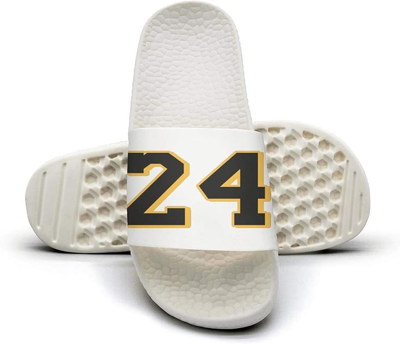 Amazon.com | Men Slippers KOBE-BRYANT-24- Slides Shoes EVA Foam Classic Flip Flops | Sandals