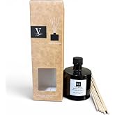 Vila Hermanos Japanese Kyandoru Meditation Reed Diffuser 3.3 Fl Oz Black
