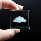 K9 Glass 3D Cloud Paperweight Cube Crystal Art of Ornaments Engraving for Home Feng Shui Decoration Cloud 1