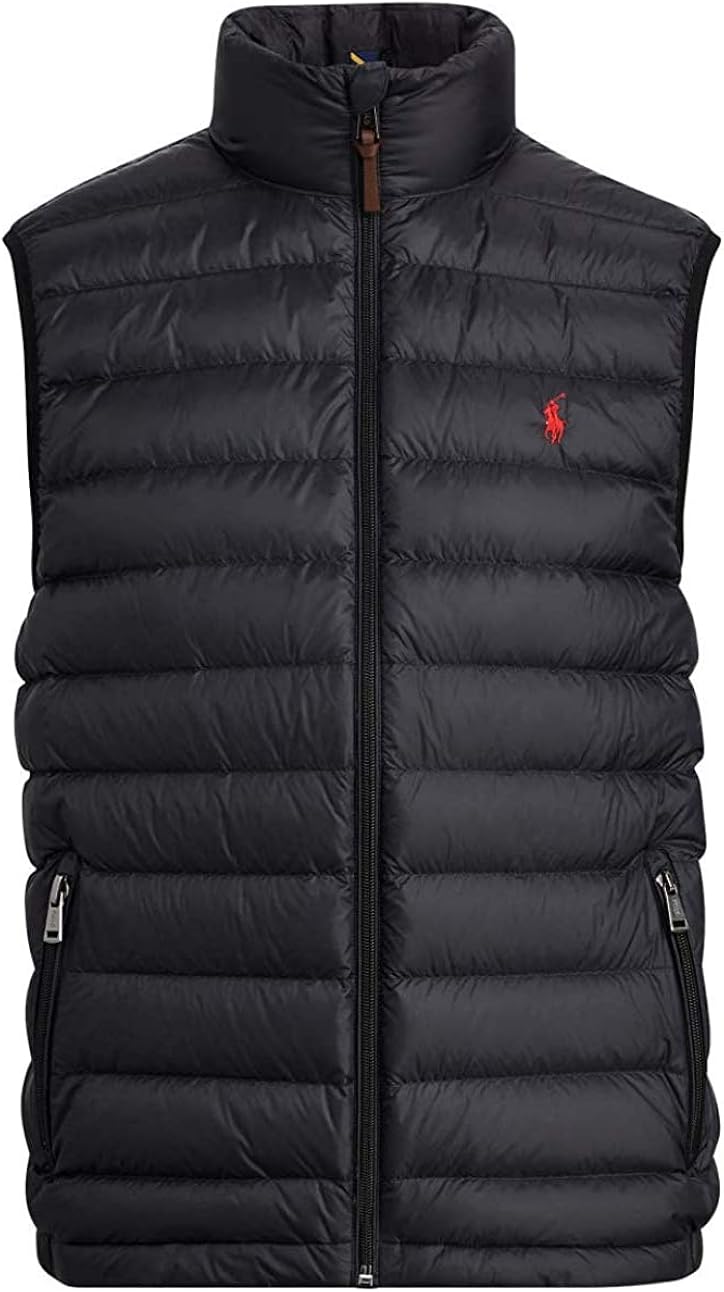 Polo Ralph Lauren Polo Mens Pony Logo Down Puffer Vest at  Men’s Clothing store