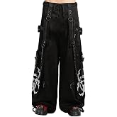 Tripp NYC Metallic Biotech Pants [BLACK/SILVER]