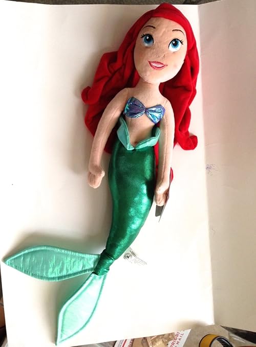 Disney Princess Little Mermaid Ariel Plush Doll 17 Inches Toys Games Toys Games Stuffed Animals Plush