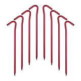 Hikemax 7075 Aluminum Tent Stakes 20 Pack