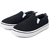 K KomForme Kids Shoes Toddlers Canvas Sneakers Slip on Walking Tennis Shoes for Boys Girls(Toddler/Little Kids/Big Kids)