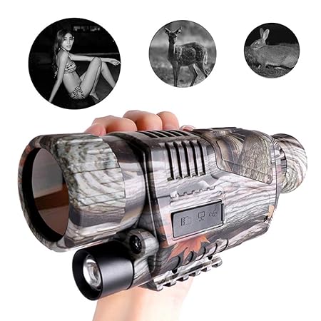 5X40 Caza Infrarroja Visión Nocturna Monocular HD Potente ...