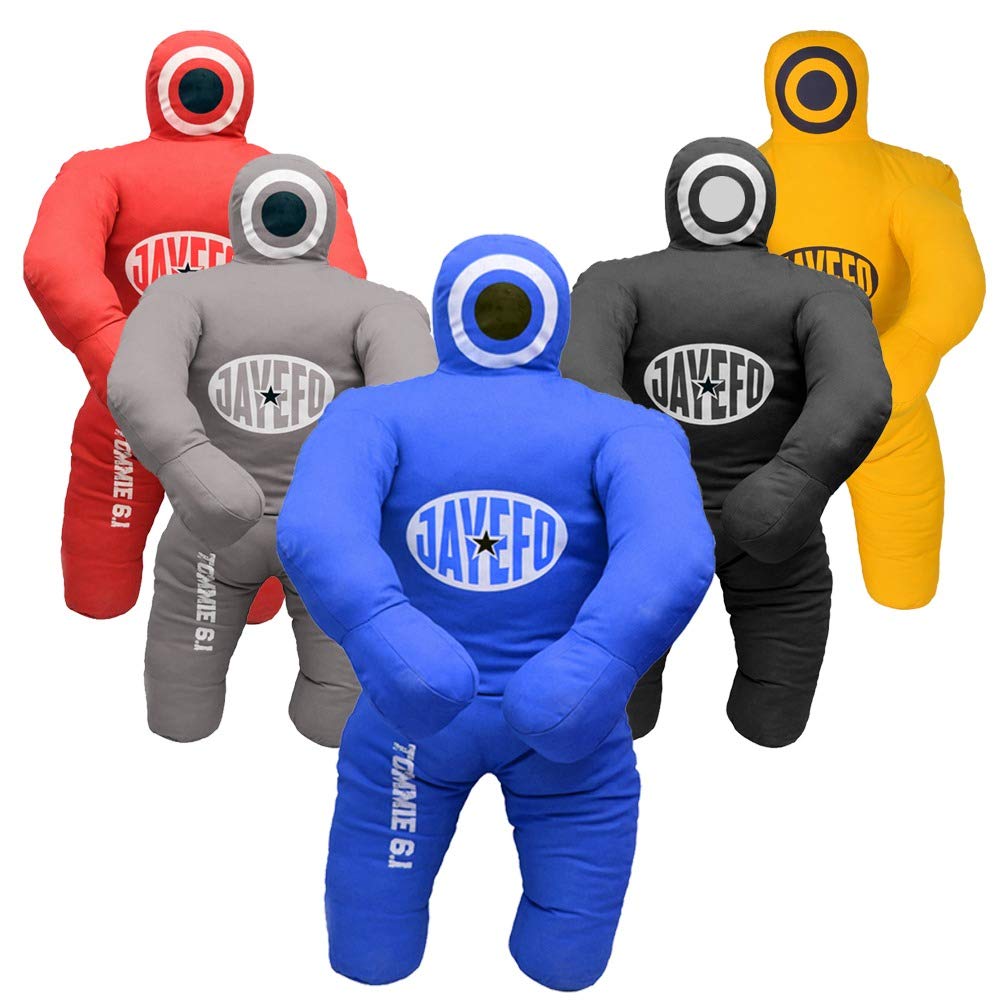 Jayefo Sports Grappling Dummy – Kids Punching Bag for Boxing, Kickboxing, MMA, Muay Thai, Martial Arts, Karate, Jiu Jitsu Training | Blue