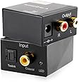 Cablesson SAP-3 (DAC) Digital to Analogue Audio Converter - SPDIF - TOSlink / Coaxial to Stereo Left/Right RCA Compatible with Blu-ray Player PS3 PS4 XBox HD DVD Sky HD Apple TV