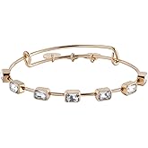 Alex and Ani November Birthstone Emerald Cut Bangle