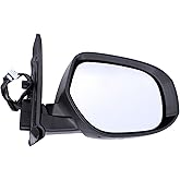 Right Passenger Side Door Mirror Assembly for Mitsubishi | for Mitsubishi Outlander Sport 2014-2019 9 Pins Power Heated Rear View Mirror Glossy Black