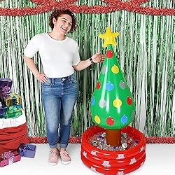 Beistle Inflatable Christmas Tree Coolers 2