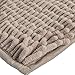 Sunnyglade Bathroom Contour Rugs Combo, Set of 2 Chenille Fabric Microfiber Soft Shaggy Non Slip 21