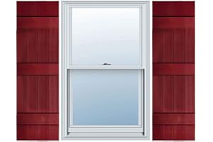 Builders Choice EVB14059CB Shutters, Cranberry