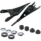 iiLentes 526096 526095 Radius Control Arm and Radius Arm Bushing For 1992-2007 Ford E-250 E-350 Econoline Super Duty XC2Z3A360BA F6UZ3A360DD F6UZ3A360BA