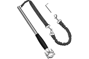 ECOCONUT Unicam Retractable Bicycle Dog Leash, Hands Free for Pet Dogs, Safety Dog Bike Leash Fit for Outdoor Exercise, Dog Walking Essentials, Easy to be Installation and Removal.