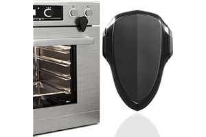 BABY PROOF ME Oven Lock Child Safety, 1 Pack, Oven Door Lock Child Safety, Oven Baby Proofing, Heat-Resistant, Durable & Easy to Install Oven Safety Locks for Toddlers, Baby Proof Oven (Black)