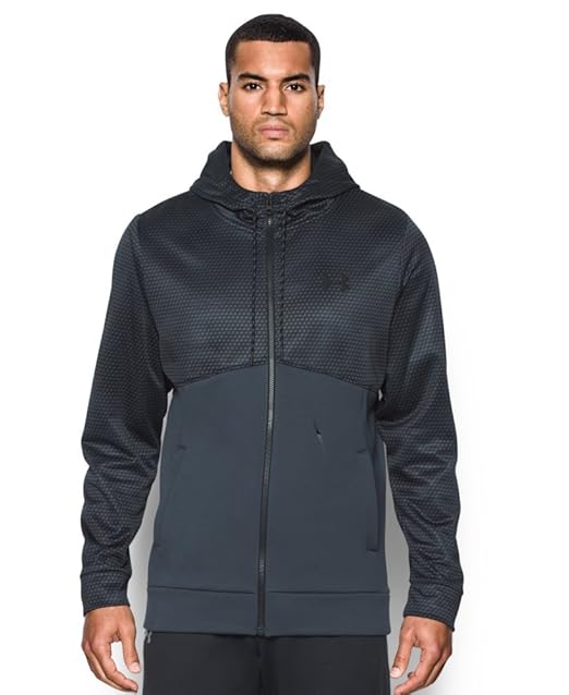 men's ua storm icon full zip hoodie