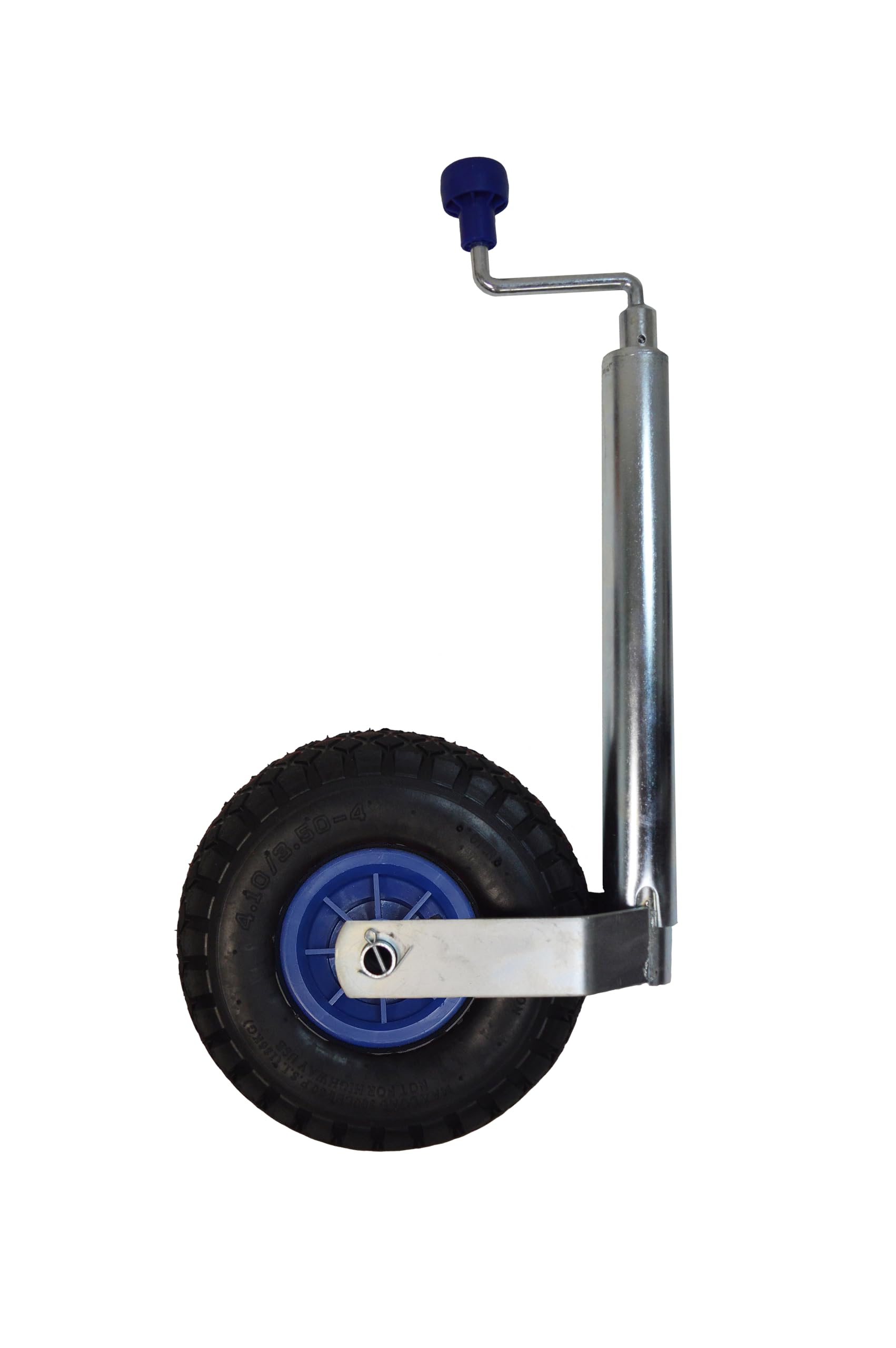 Maypole 48mm 100Kg Pneumatic Telescopic Jockey Wheel for Boat Trailers, Caravans