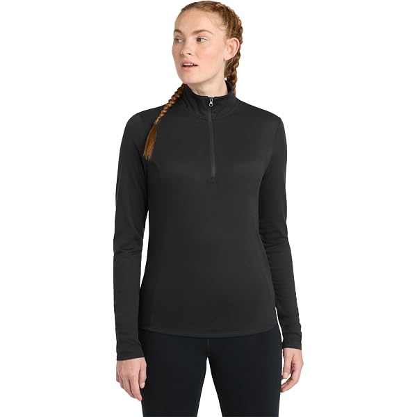 Sport-Tek Women's PosiCharge Competitor 1/4 Zip Pullover - Moisture Wicking, Lightweight, Polyester