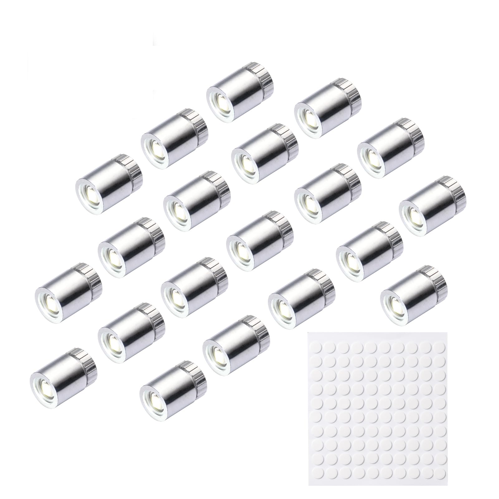 Pumwoy 20 Mini LED Lights, Miniature Lights, Small LED Lights, Suitable for Decorating Dollhouses, Micro LED Light, Mini LED Lights for Dollhouses, Crafts (White Light) — image 1