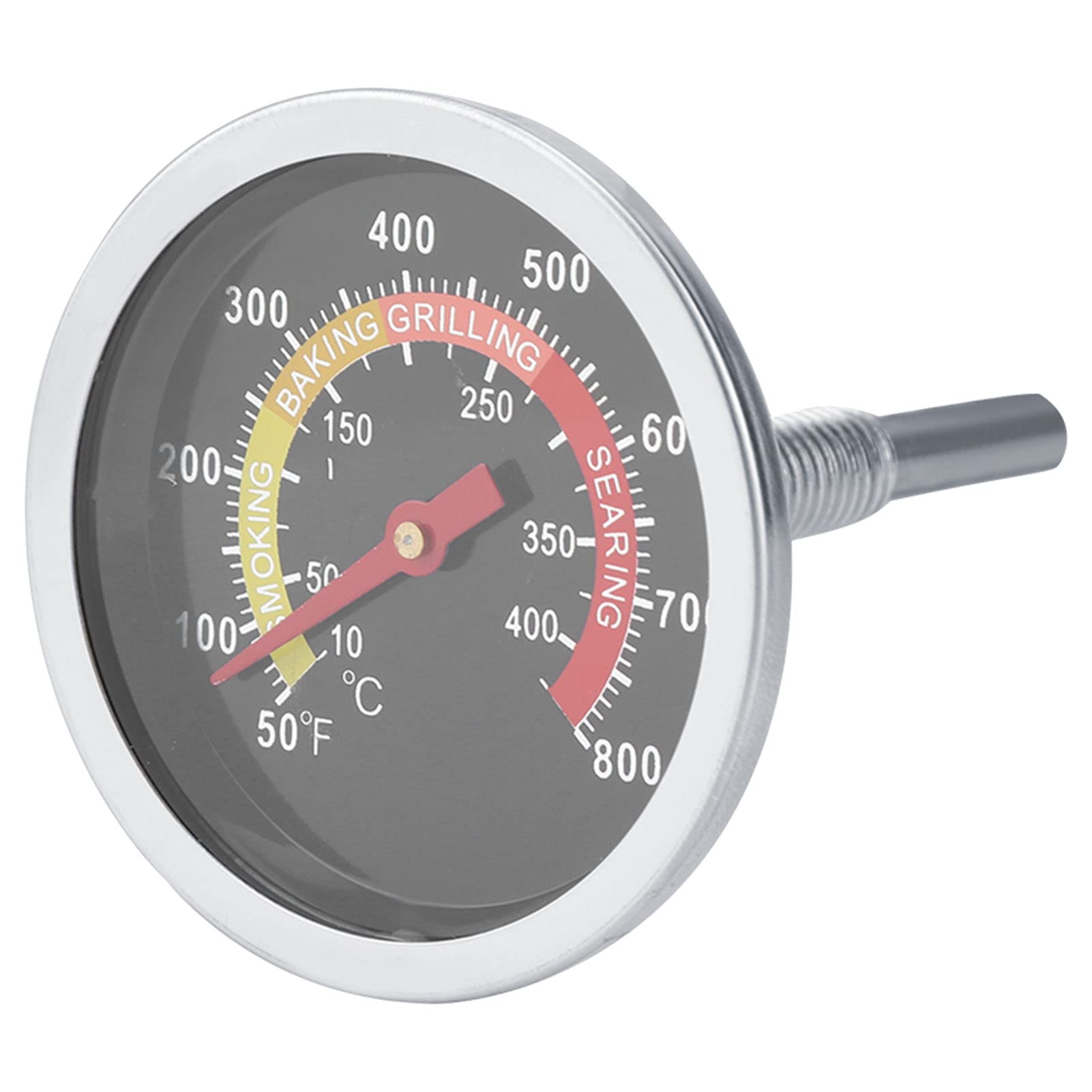50~800℉ Stainless Steel BBQ Thermometer Temperature Gauge for Barbecue Cooking Thermometer Oven Thermometer