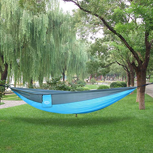 Double-Camping-Hammock-with-Mosquito-Net11ft-and-Sturdy-Tree-Straps-660LBS-Capacity-118L-x-78W-Lightweight-Portable-Easy-Setup-for-Camping-Backpacking-Kayaking-Beach-Patio-Garden-Yard