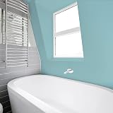 Johnstone's Bathroom Paint Blue Shore Mid Sheen 2.5L Stain Blocker view 5