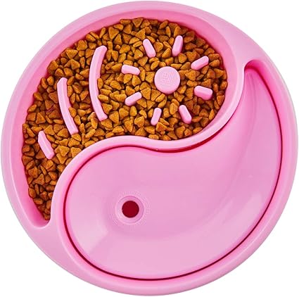 Pet Supplies Ordermore Slow Feeder Bowl For Dogs And Cats No