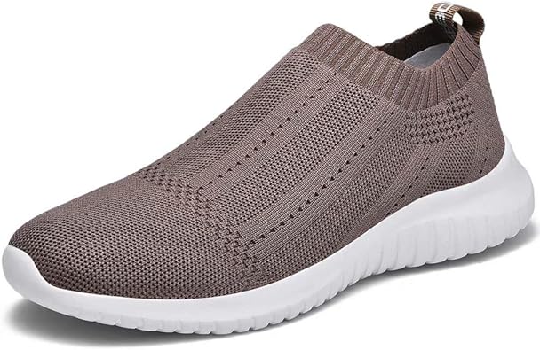 brown casual tennis shoes