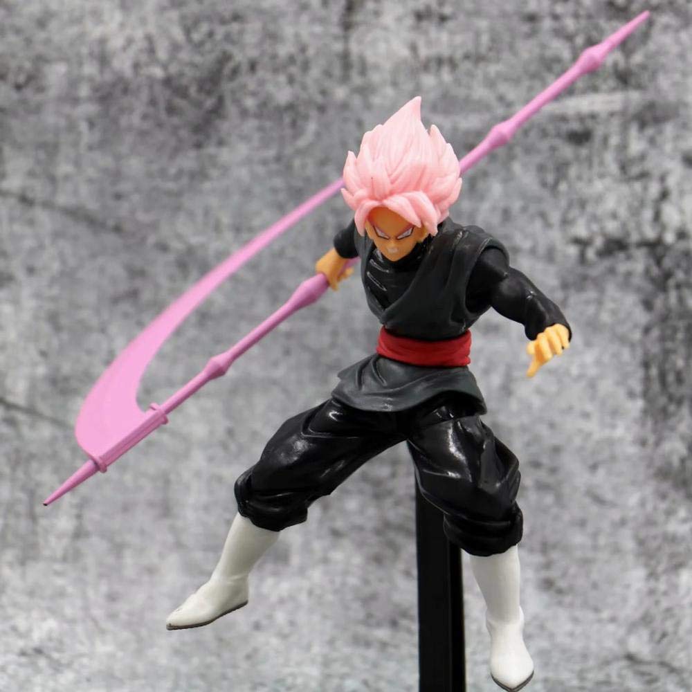 BINGFENG Anime Figures Super Saiyan ROSÉ Goku Model Statue Anime Toys PVC Collectible Doll Toy Gift 
