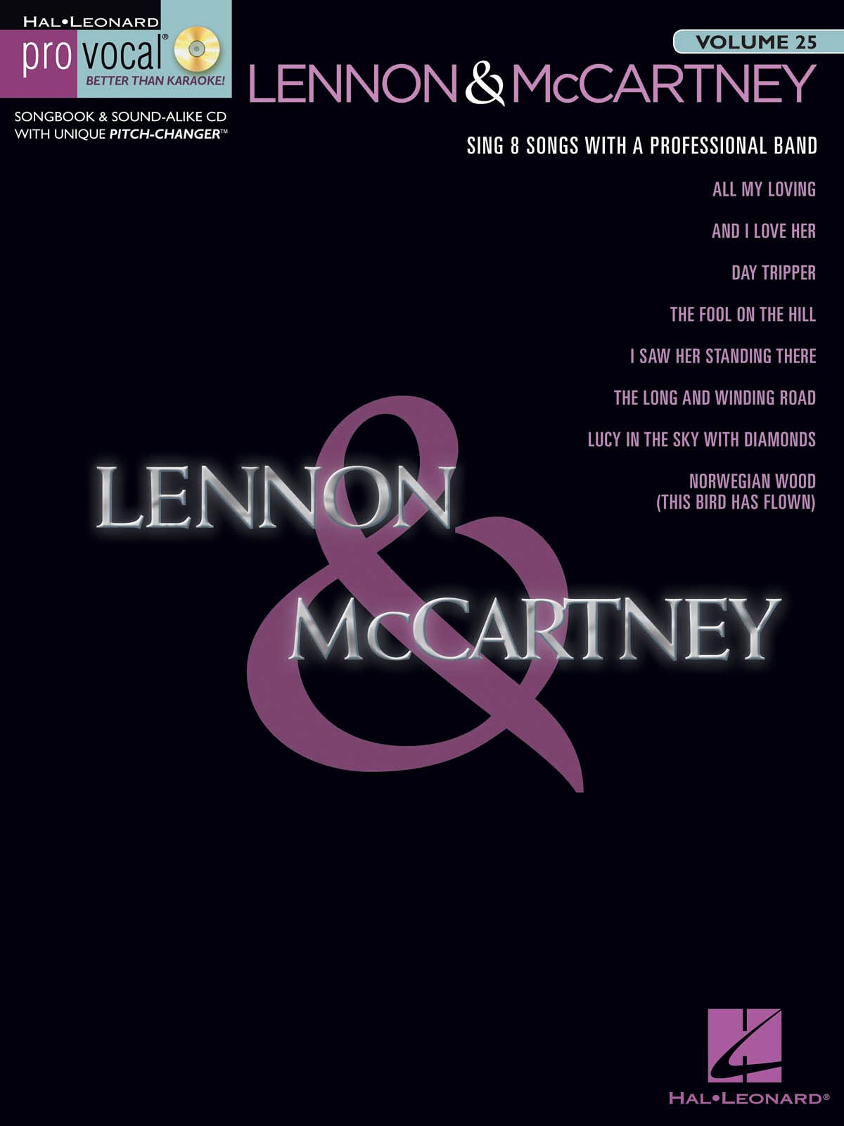 Pro Vocal Volume 25: Lennon & McCartney: Pro Vocal Men's Edition Volume 25