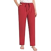 Weintee Women's Petite Cotton Pants with Pockets