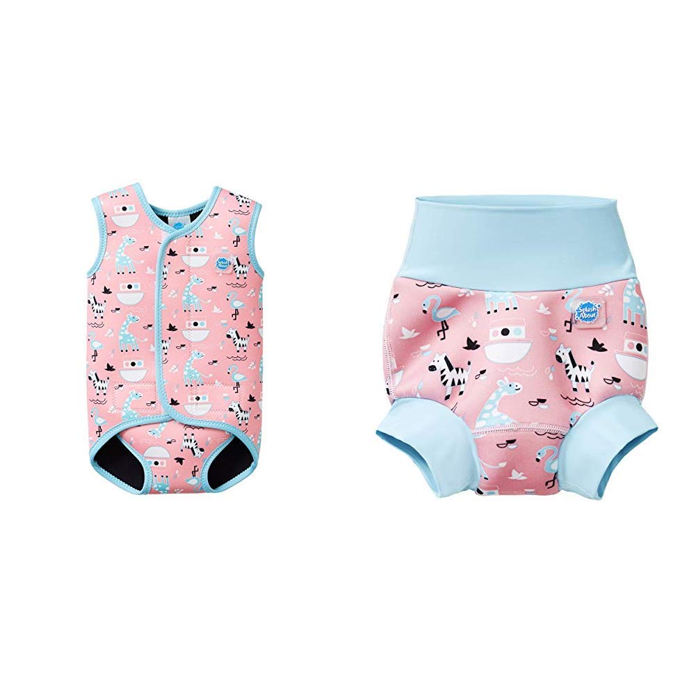 Splash About Happy Nappy with Matching Baby Wrap - Nina's Ark